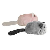 Crazy Cat Fat Mouse roze vol met Madnip