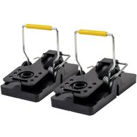 Muizenval - Schlagfalle 2-Pack voor Snelle en Effectieve Muizenbestrijding - Gardigo