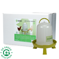 Pluimvee drinktoren 8 l Bio green lemon op pootjes