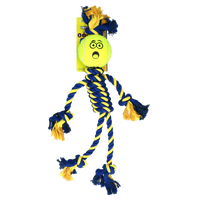 Braide Rope Giant Rasta Man met 10cm Tennis Ball