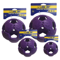 Turbo Kick Soccer Ball 6.25cm Paars