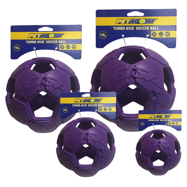 Foto van Turbo Kick Soccer Ball 6.25cm Paars