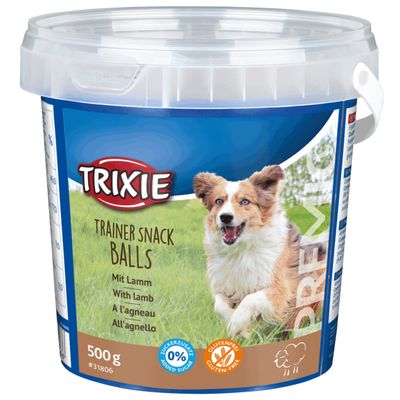 Foto van Trixie PREMIO Trainer Snack Lamb Balls - 4 stuks