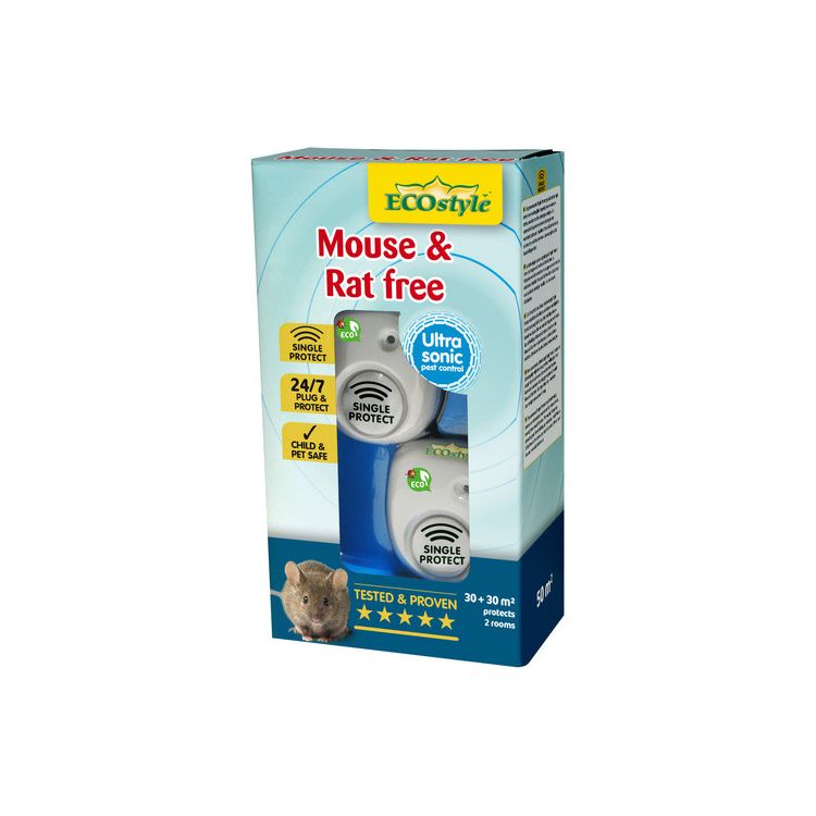 Ecostyle Mouse & rat free 30+30 Foto van Ecostyle Mouse & rat free 30+30