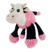 Fuzzle Cow with 5 squeakers