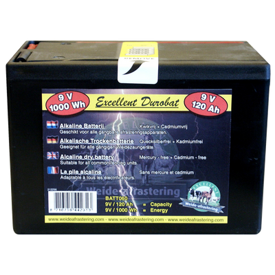 Foto van Batterij Durobat 9V / 120Ah (H11.4 x L16.6 x B11.2 cm)