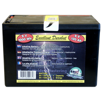 Batterij Durobat 9V / 120Ah (H11.4 x L16.6 x B11.2 cm)