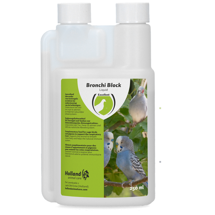 Foto van Bronchi Block vloeibaar voor kooivogels