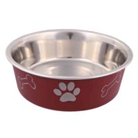 Trixie Voer/waterbak RVS/kunststof-ommanteling - 4 stuks