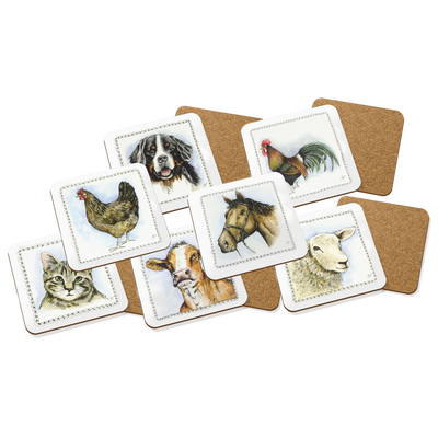 Foto van Boerenwinkel Onderzetters 7st