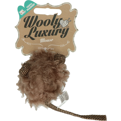 Foto van Wooly Luxury Muis Bruin
