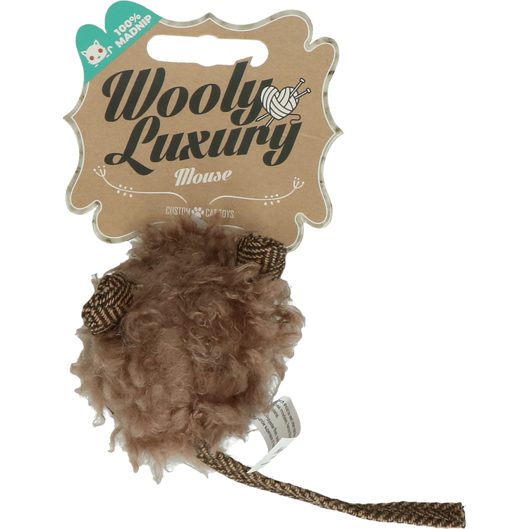 Foto van Wooly Luxury Muis Bruin