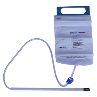 Foto van Ingeefsonde Kalf zak met rits