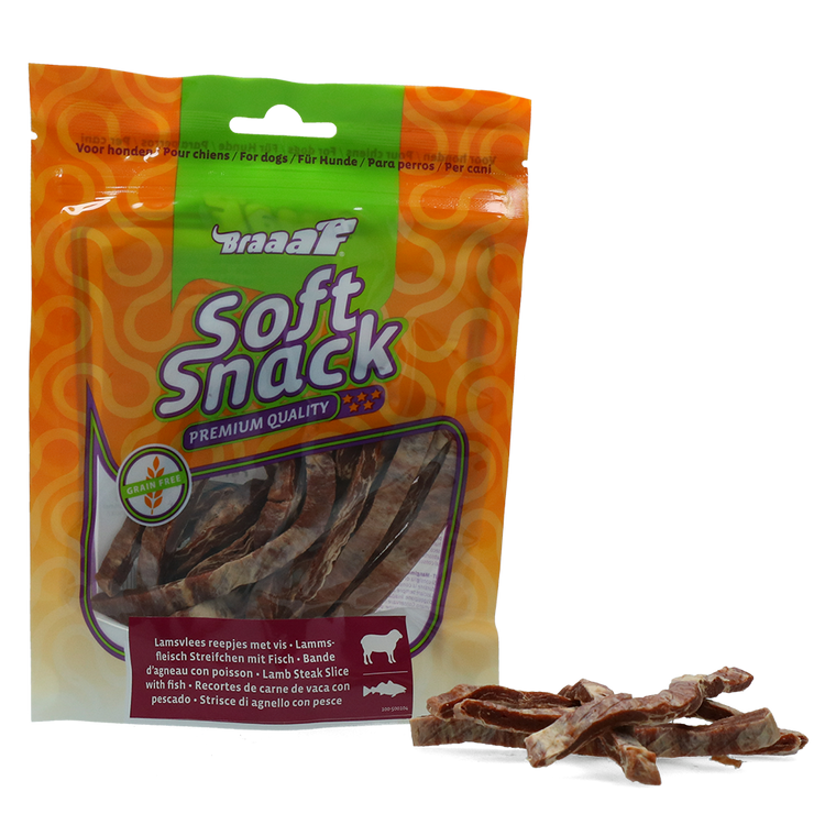 Foto van Braaaf Lamb Steak Slice with fish12 cm