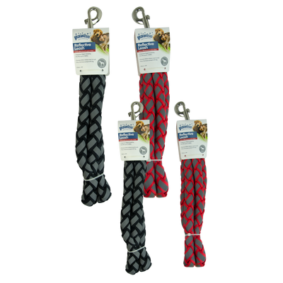 Foto van Pawise Dog Reflective Leash Red 1 cm