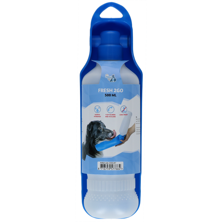 Foto van CoolPets Fresh 2GO Water Drinkfles 500 ml