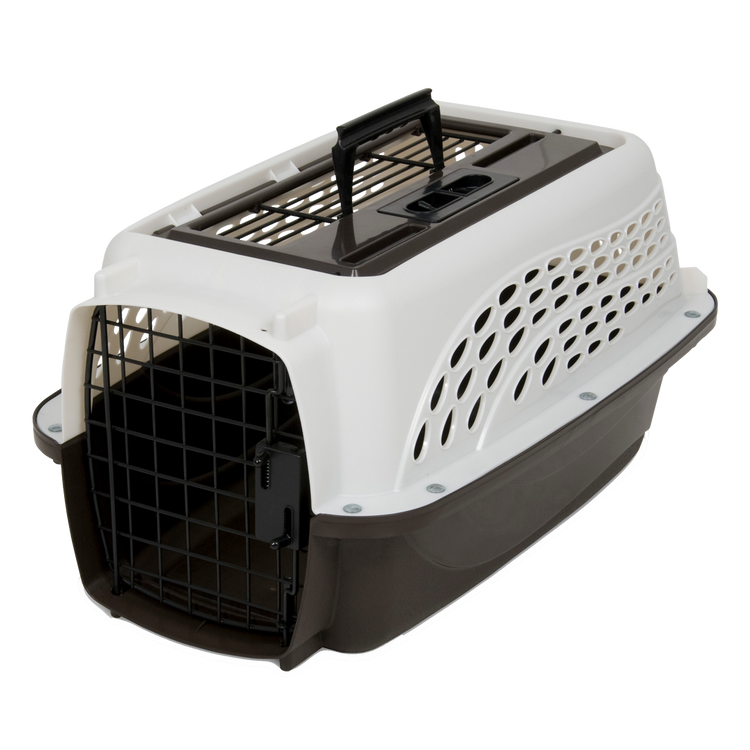 Foto van Petmate 2 Door Top Load Kennel XS White