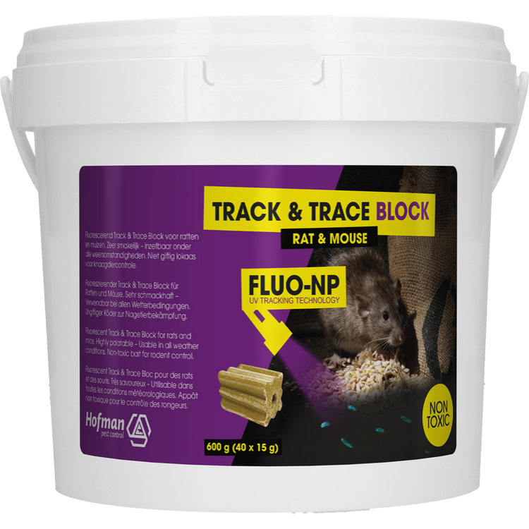 Foto van Track en Trace Block Fluo-NP (40x15g)