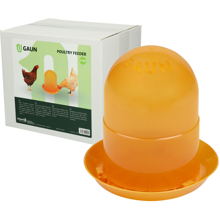 Foto van Pluimvee voertoren 2 kg orange