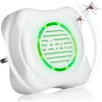 Muggenverjager LED met Nachtlicht - Insectenafweer Stekker zonder Chemicaliën - Gardigo