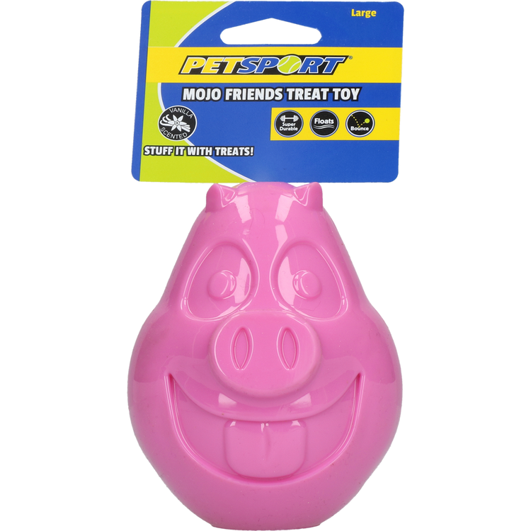 Foto van Mojo Friends Treat Ball Large Pig