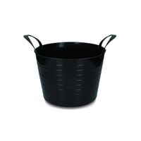 Emmer V-Trug Flexi Zwart 14 liter