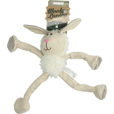 Foto van Wooly Luxury Fluffy Konijn Wit