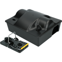 Voerdoos Rat Dual Bait incl. rattenklem en sleutel