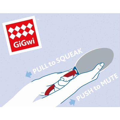 Trixie Push to mute rugby aan singelband TPR Foto van Trixie Push to mute rugby aan singelband TPR