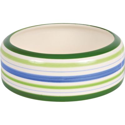 Foto van Trixie Voer/waterbak keramiek - 4 stuks