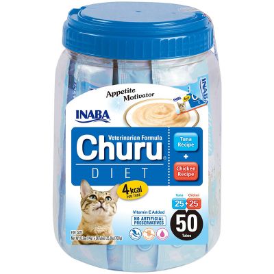 INABA CHURU CAT Diet Vet Only. Foto van INABA CHURU CAT Diet Vet Only.