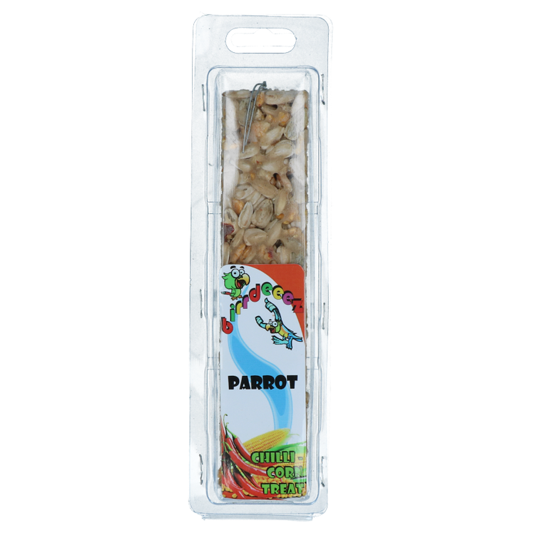 Foto van Birrdeeez Seedlog Parrot Chilli Corn Treat