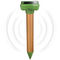 Solar Mollen-Ameisenafweer Deluxe - Zonne-energie Mollen & Mieren Verjager met Grondboorhulp