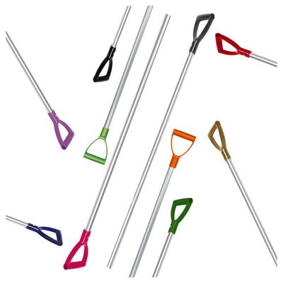 Foto van Homestyle Mestvork steel Aluminium met handvat