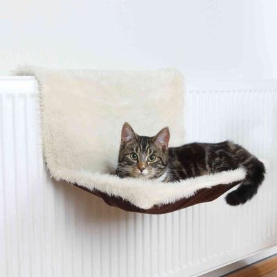 Foto van Trixie Radiator-hangmat langhaarpluche/velours
