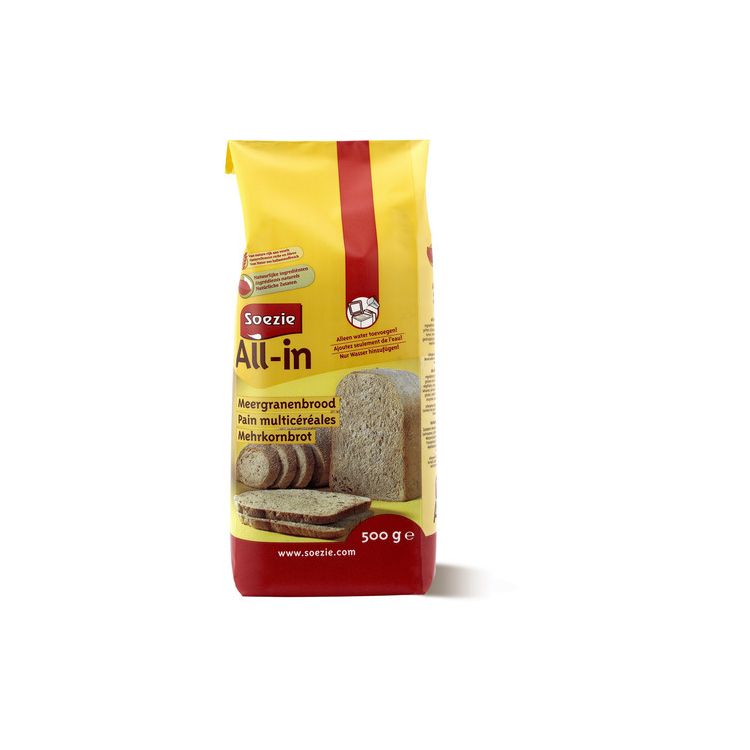 Soezie All-in meergranenbrood Foto van Soezie All-in meergranenbrood