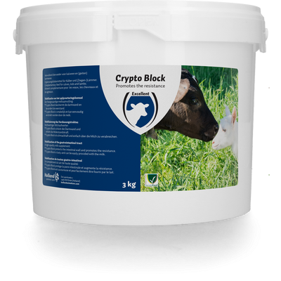 Foto van Crypto Block voor kalveren