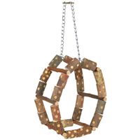 Trixie Klauterrek met ketting schorshout