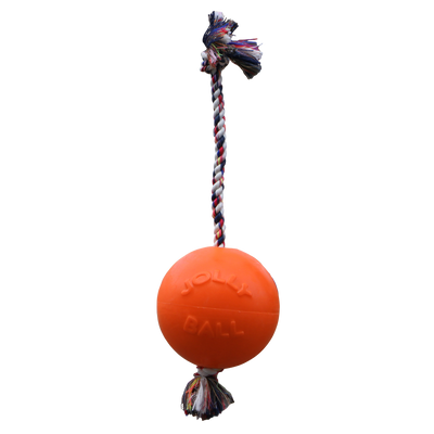 Foto van Jolly Ball Romp-n-Roll 10 cm Oranje (Vanillegeur)