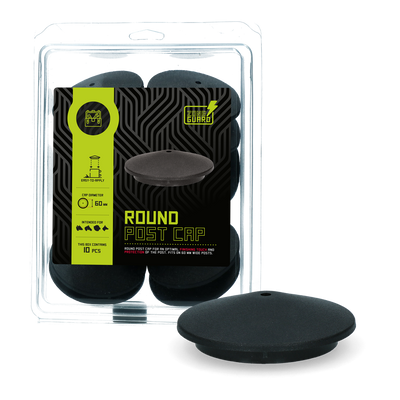 Foto van ZoneGuard rond paalkapje 60 mm