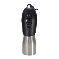 KONG H2O 740 ml rvs waterfles zwart