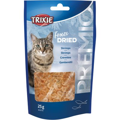 Trixie PREMIO Freeze Dried garnalen - 6 stuks Foto van Trixie PREMIO Freeze Dried garnalen - 6 stuks