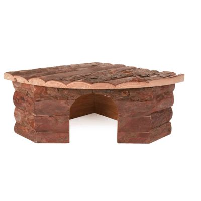 Foto van Trixie Hoekhuis Jesper dwergkonijnen schorshout