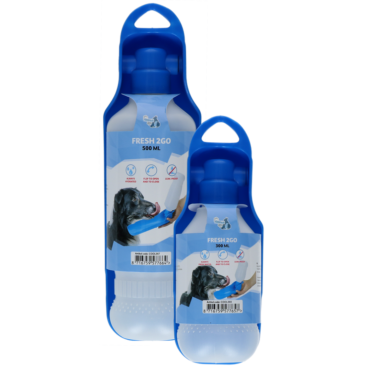 Foto van CoolPets Fresh 2GO Water Drinkfles 300 ml