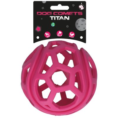 Foto van Dog Comets Titan Roze M 11.5 cm