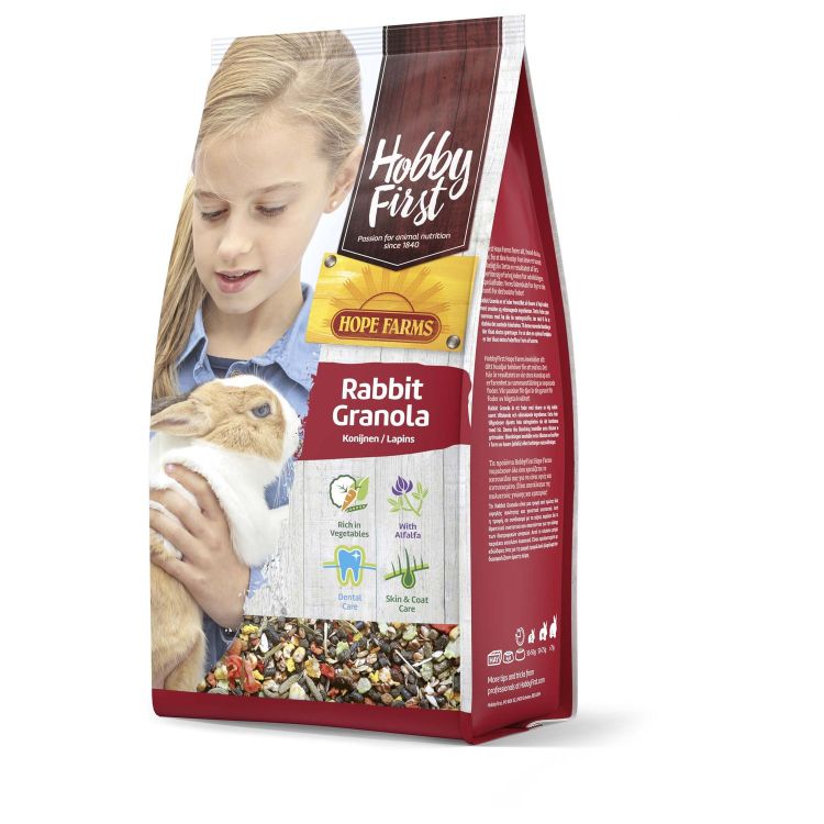 Hobbyfirst Hope Farms Rabbit Granola Foto van Hobbyfirst Hope Farms Rabbit Granola
