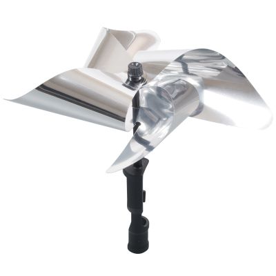 Foto van Vogelvrij Windmolen - Decoratieve vogelverjager voor tuinen | terrassen en vijvers met Gardigo