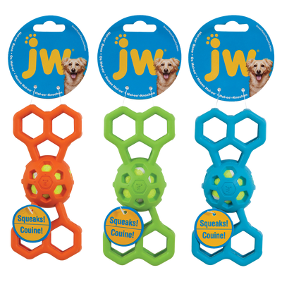 Foto van JW Hol-EE Bone with Squeaker Small 15cm