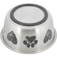 Trixie Voer/waterbak RVS - 4 stuks