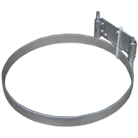 Emmer en voerbakhouder verzinkt 28cm